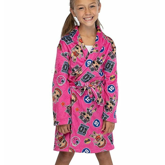 NWT LOL Surprise! lightweight fleece Robe - Picture 1 of 6